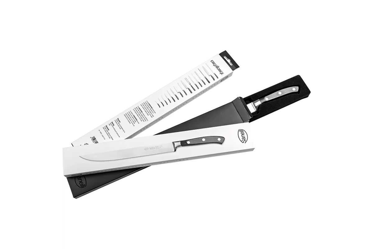 Nóż do pieczeni, kuty, Sanelli Ergoforge, L 220 mm Sanelli 280122