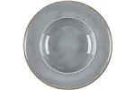 Talerz głęboki do pasty, kolor szary, Kaszub, Ø 240 mm Lubiana 390263