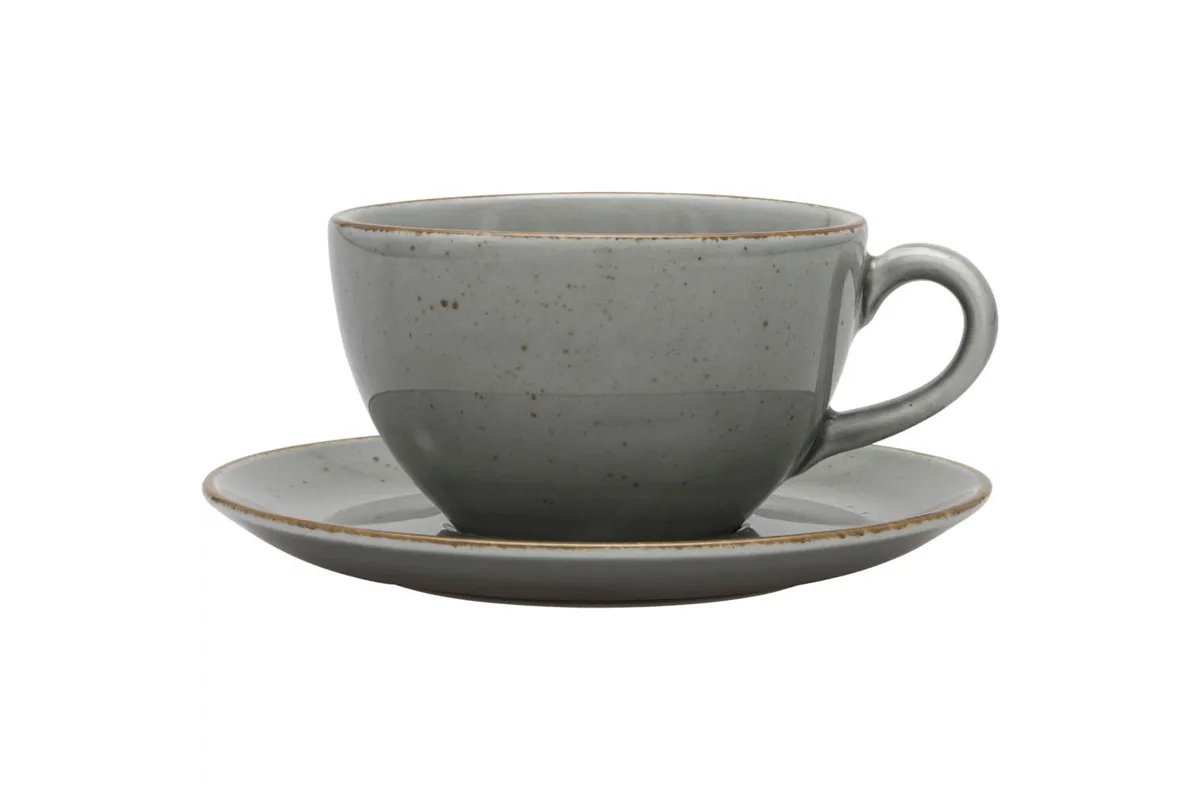 Spodek do filiżanki 390267, kolor szary, Aida, Ø 150 mm Lubiana 390268