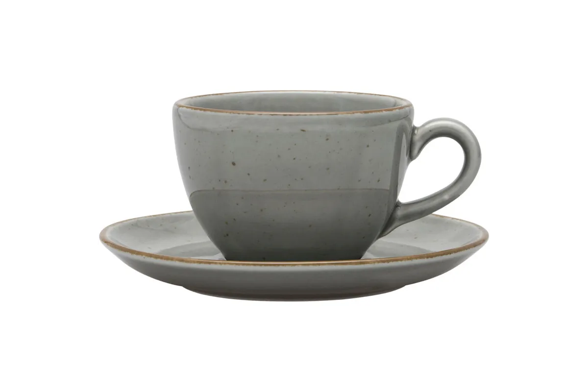 Spodek do filiżanki 390269, kolor szary, Aida, Ø 145 mm Lubiana 390270