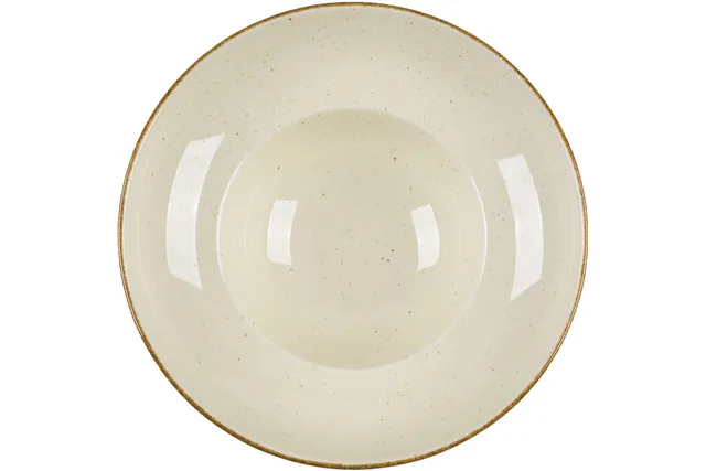 Talerz głęboki do pasty, kolor kremowy, Kaszub, Ø 260 mm Lubiana 390275