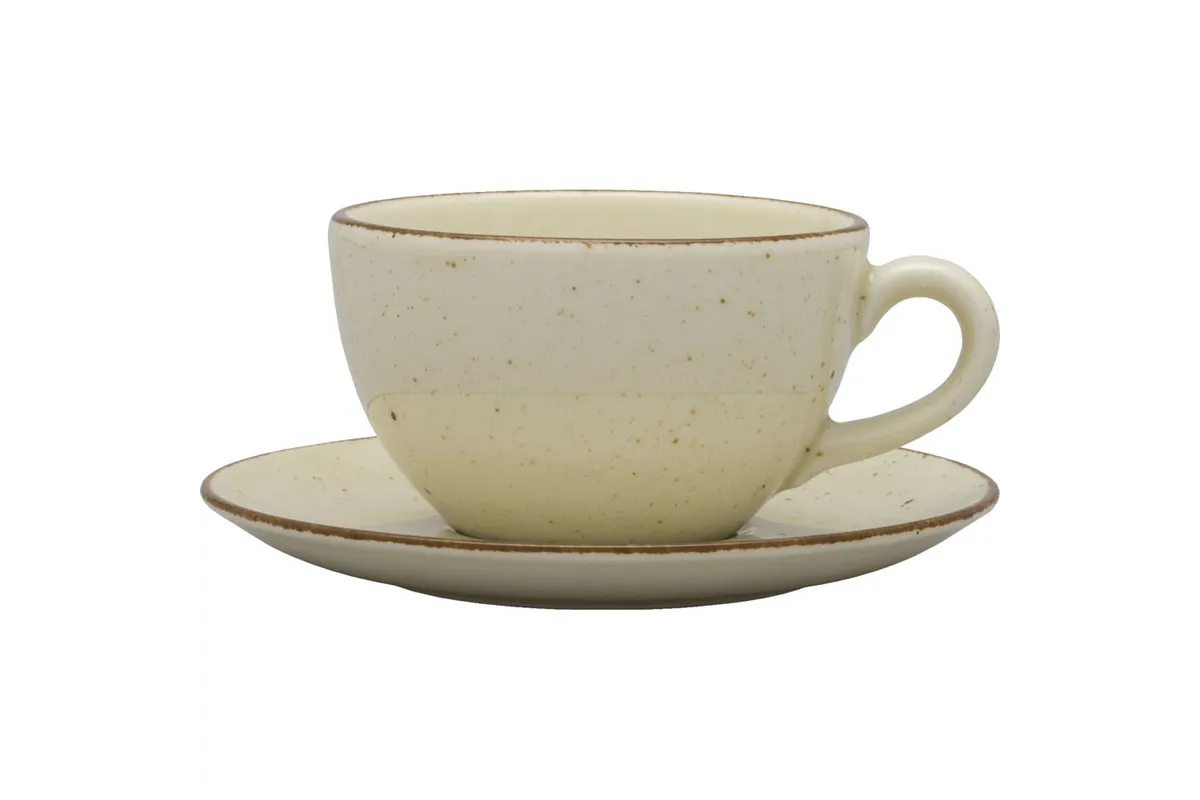 Spodek do filiżanki 390278, kolor kremowy, Aida, Ø 160 mm Lubiana 390279