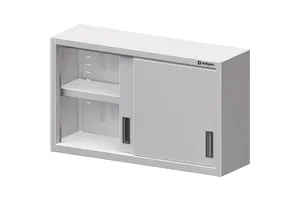 Szafka stalowa wisząca, drzwi suwane, 1000x400x600 mm Stalgast 615604