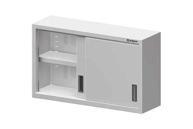 Szafka stalowa wisząca, drzwi suwane, 1000x400x600 mm Stalgast 615604