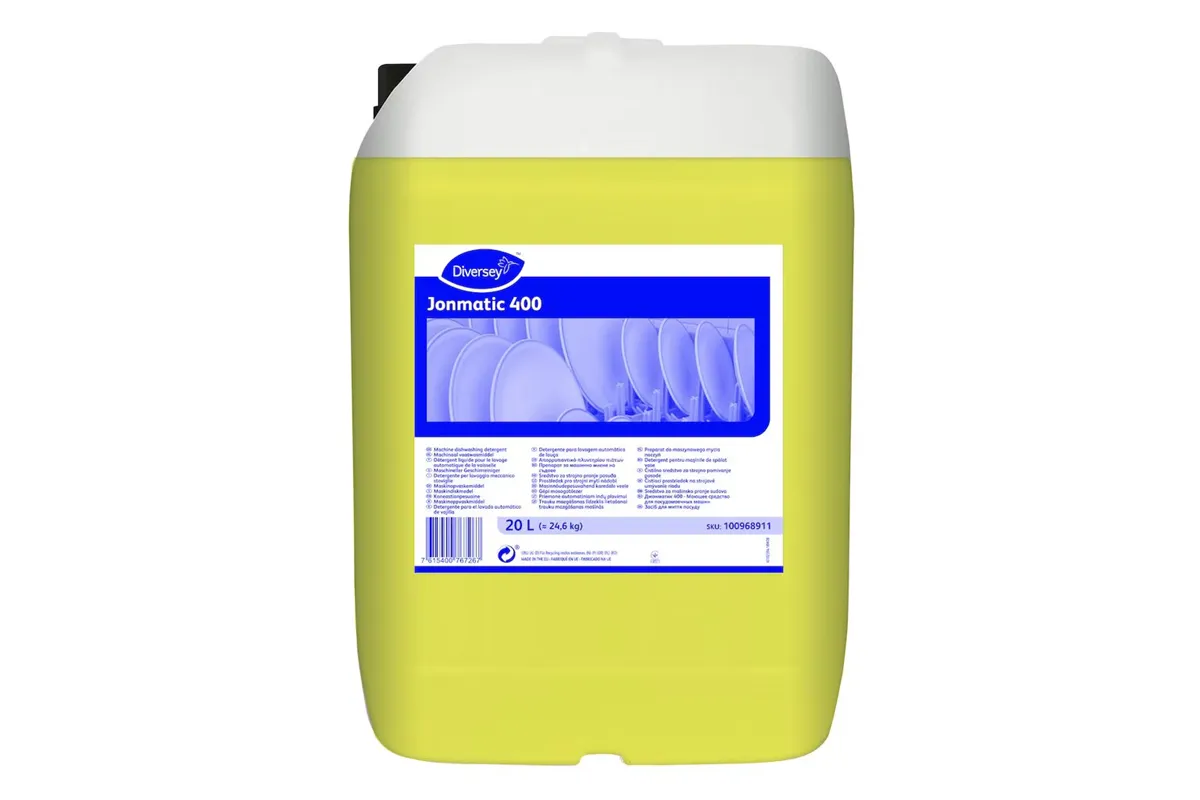 JONMATIC 400 20L W1779 preparat do maszynowego mycia naczyń do twardej wody Diversey 100968911
