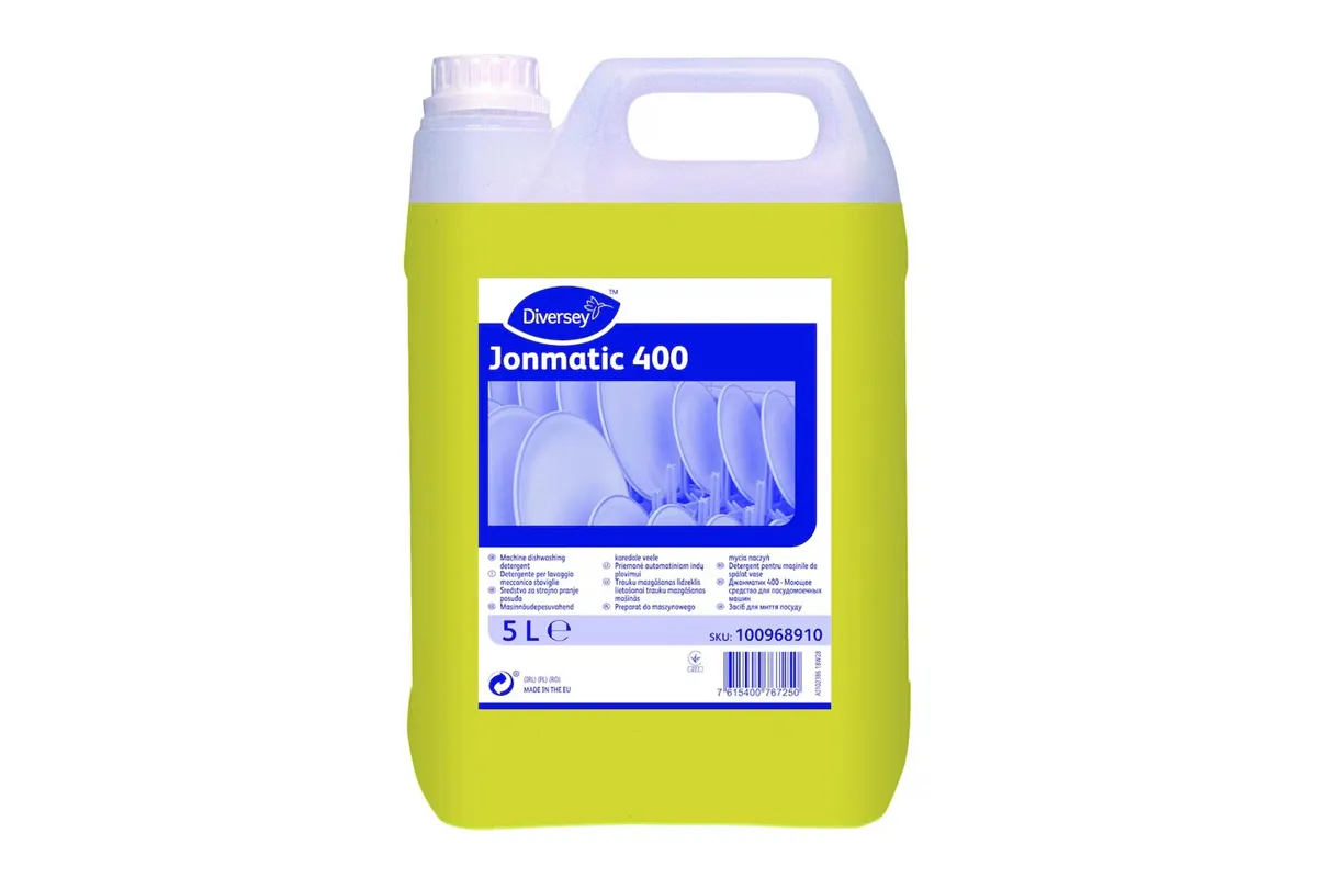 JONMATIC 400 5L W3174 preparat do maszynowego mycia naczyń do twardej wody Diversey 100968910