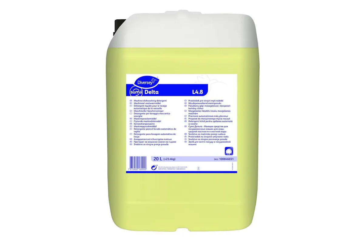 SUMA DELTA L4.8 20L W1779 preparat do maszynowego mycia naczyń Diversey 100846651