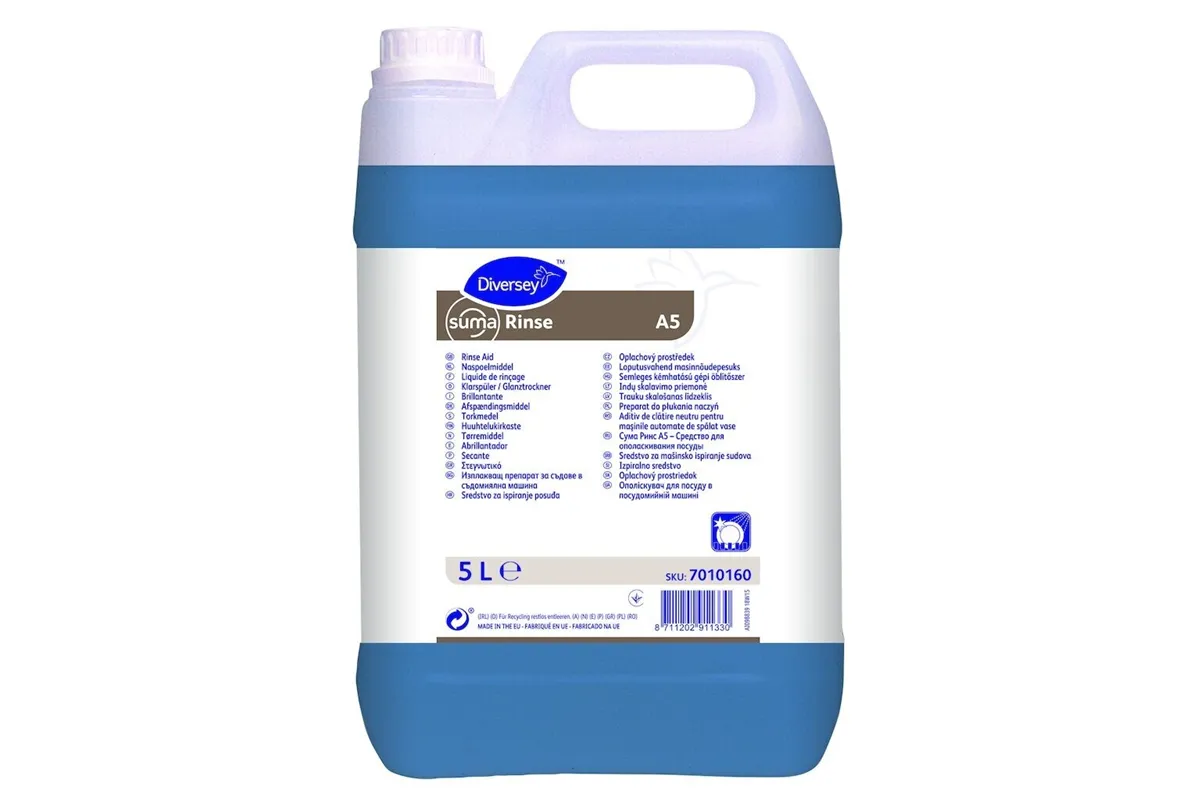 SUMA RINSE A5 5L W1886+ preparat do maszynowego płukania naczyń Diversey 7010160