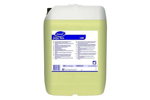 SUMA TERA L56 20L W1779 skoncentrowany preparat do maszynowego mycia naczyń, do wody o średniej i wysokiej twardości Diversey 10 SUMA TERA L56 20L W1779 skoncentrowany preparat do maszynowego mycia naczyń, do wody o średniej i wysokiej twardości Diversey 10