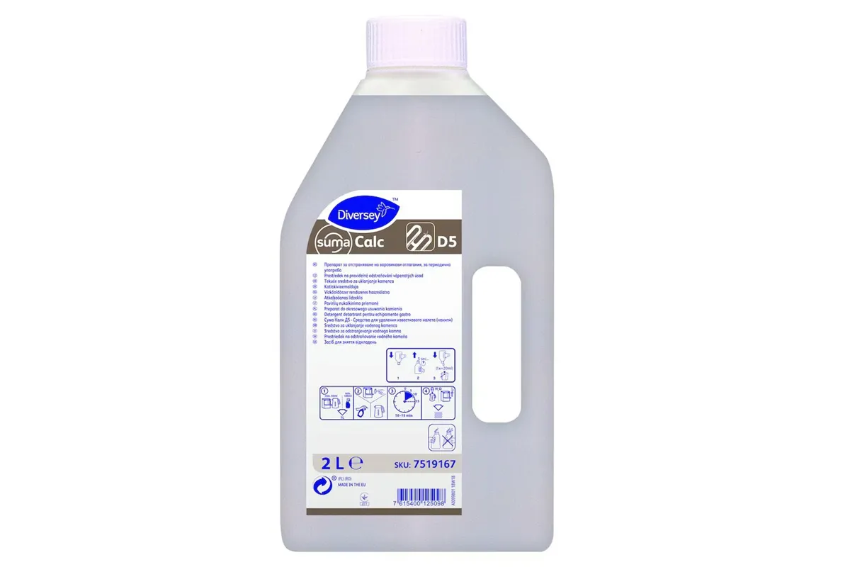 SUMA CALC D5 2L W4196 preparat do okresowego usuwania kamienia Diversey 7519167