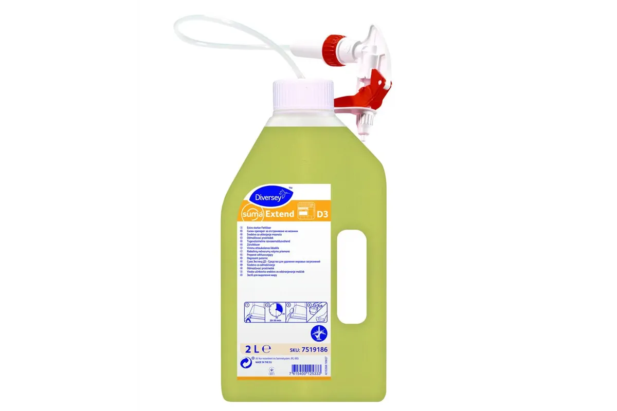 SUMA EXTEND D3 2L W1227 preparat odtłuszczający Diversey 7519186