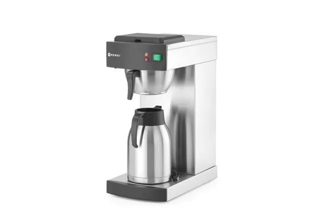Ekspres przelewowy do kawy, 2L, 220-240V/1400W, 215x410x520mm Hendi 211052 Ekspres przelewowy do kawy, 2L, 220-240V/1400W, 215x410x520mm Hendi 211052