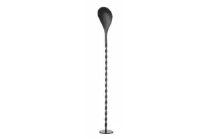 Łyżka barmańska z muddlerem, Bar up, czarny, 280x35mm Hendi 596586