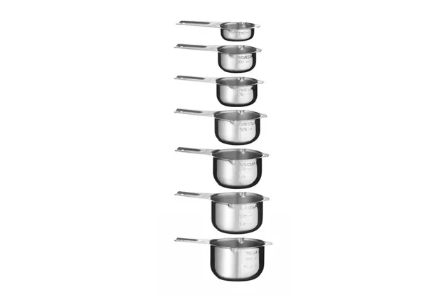 Miarka - zestaw 7 szt., 140x85x52mm Hendi 596487 Miarka - zestaw 7 szt., 140x85x52mm Hendi 596487