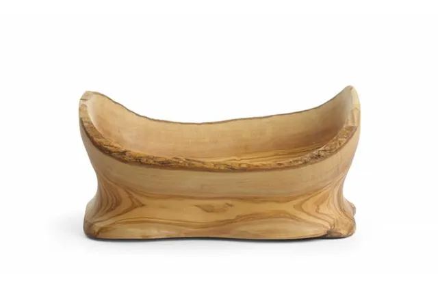 Miska dekoracyjna z drewna oliwnego, 365x200x290mm Hendi 505366 Miska dekoracyjna z drewna oliwnego, 365x200x290mm Hendi 505366