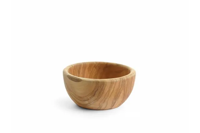 Miska z drewna oliwnego, fi.125x60mm Hendi 505311 Miska z drewna oliwnego, fi.125x60mm Hendi 505311