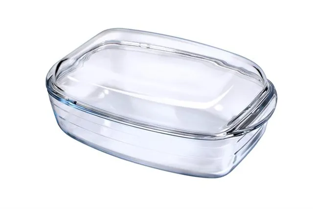 Naczynie żaroodporne z pokrywą OVENCHEF, Duralex, transparentny, 370x215x140mm Hendi 9151AS02A1111 Naczynie żaroodporne z pokrywą OVENCHEF, Duralex, transparentny, 370x215x140mm Hendi 9151AS02A1111