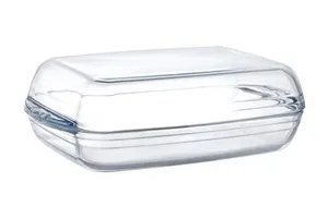 Naczynie żaroodporne, podwójne OVENCHEF, Duralex, transparentny, 355x220x110mm Hendi 9150AS02A1111