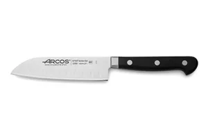 Nóż Santoku ze szlifem kulowym, seria ÓPERA, Arcos, czarny, 262mm Hendi 226900