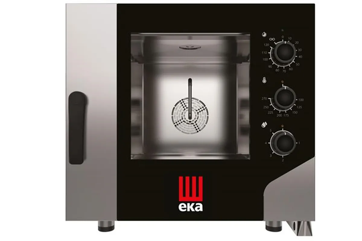 Piec konwekcyjno-parowy Millennial Smart GASTRO 5xGN1/1 elektryczny z pompą cateringową Hendi MKF511SKKPU