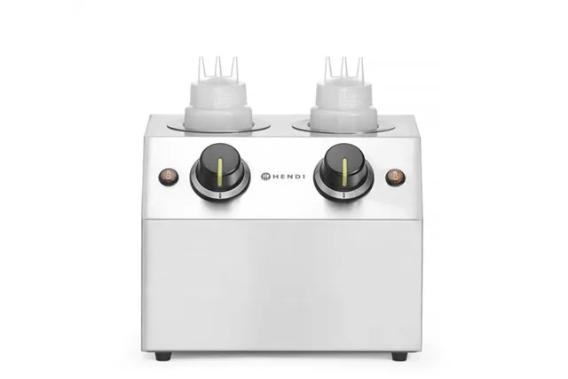 Podgrzewacz do sosów podwójny, HENDI, 1,3L, 220-240V/400W, 270x223x282mm Hendi 201725 Podgrzewacz do sosów podwójny, HENDI, 1,3L, 220-240V/400W, 270x223x282mm Hendi 201725