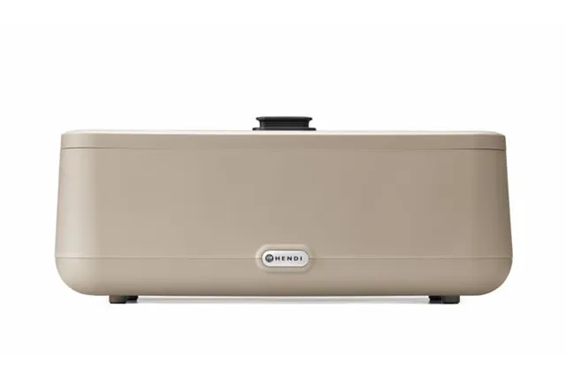 Podgrzewacz elektryczny HENDI UNIQ, Taupe, 220-240V/700W, 607x402x245mm Hendi 470442 Podgrzewacz elektryczny HENDI UNIQ, Taupe, 220-240V/700W, 607x402x245mm Hendi 470442