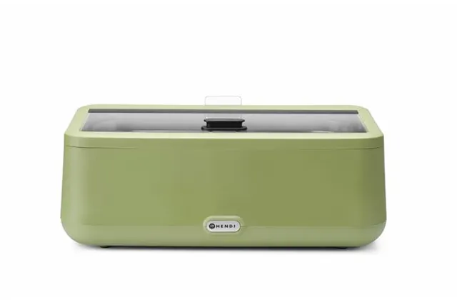 Podgrzewacz elektryczny HENDI UNIQ, zielony, 220-240V/700W, 607x402x245mm Hendi 470435 Podgrzewacz elektryczny HENDI UNIQ, zielony, 220-240V/700W, 607x402x245mm Hendi 470435