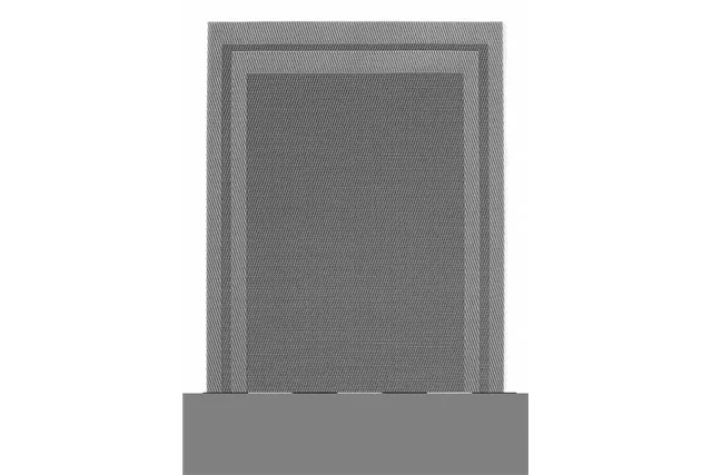 Podkładka na stół, ramka – zestaw, grafitowy, 6 szt., 450x300mm Hendi 597880 Podkładka na stół, ramka – zestaw, grafitowy, 6 szt., 450x300mm Hendi 597880