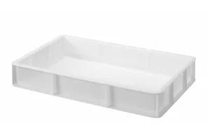 Pojemnik na ciasto na pizzę GN1/1, GN 1/1, biały, 530x325x90mm Hendi 880975