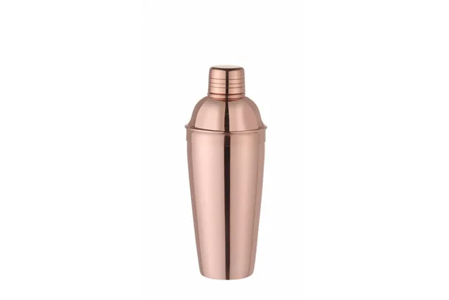 Shaker 3-częściowy Cobbler, Bar up, miedziany, fi.85x240mm Hendi 596425 Shaker 3-częściowy Cobbler, Bar up, miedziany, fi.85x240mm Hendi 596425