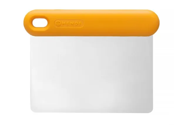 Skrobak do ciasta na pizzę heavy-duty , 130x95x13mm Hendi 855645 Skrobak do ciasta na pizzę heavy-duty , 130x95x13mm Hendi 855645