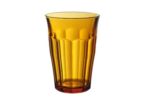 Szklanka wysoka PICARDIE AMBER, Duralex, 0,36L, pomarańczowy, 6 szt., fi.88x124mm Hendi 1029DB06A0111