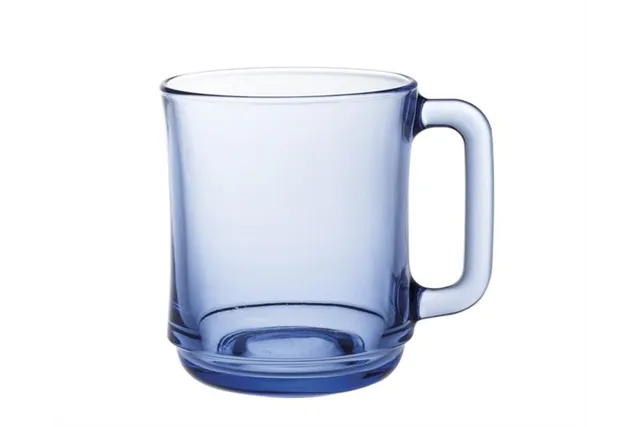 Szklanka z uchem LYS MARINE, Duralex, 0,31L, niebieski, 6 szt., fi.80x100mm Hendi 4018BR06C1111 Szklanka z uchem LYS MARINE, Duralex, 0,31L, niebieski, 6 szt., fi.80x100mm Hendi 4018BR06C1111