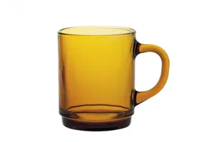Szklanka z uchem VERSAILLES AMBER, Duralex, 0,26L, pomarańczowy, 6 szt., fi.72x89mm Hendi 4020DR06C1111