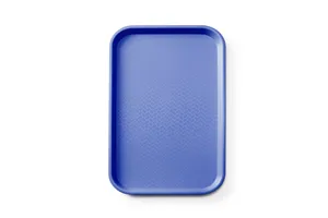 Taca fast food z polipropylenu GN 1/1, AmerBox, GN 1/1, niebieski, 530x325x20mm Hendi 878569