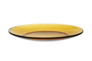 Talerz deserowy LYS AMBER, Duralex, pomarańczowy, fi.190x20mm Hendi 3008DF06E1111