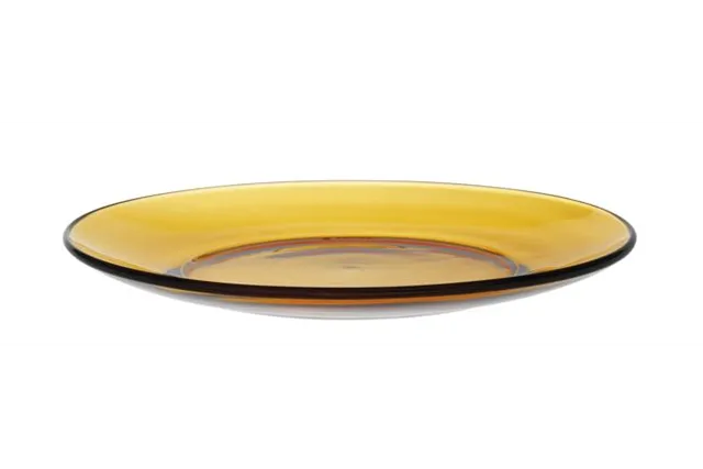 Talerz deserowy LYS AMBER, Duralex, pomarańczowy, fi.190x20mm Hendi 3008DF06E1111 Talerz deserowy LYS AMBER, Duralex, pomarańczowy, fi.190x20mm Hendi 3008DF06E1111