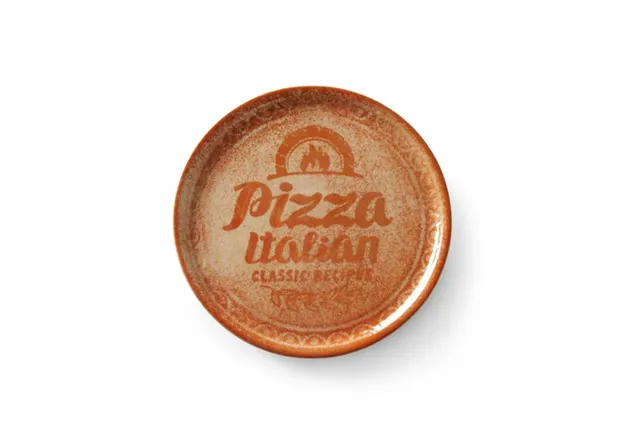 Talerz do pizzy Recipe Collection Brick Red, czerwony, fi.330mm Hendi 778944