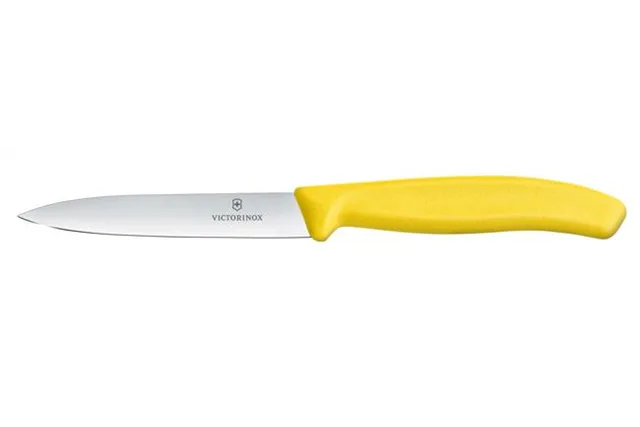 Nóż do jarzyn gładki, Victorinox, żółty, 212mm Hendi 6.7706.L118