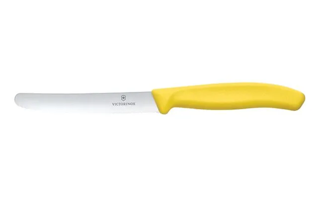 Nóż do pomidorów, Victorinox, żółty, 219mm Hendi 6.7836.L118