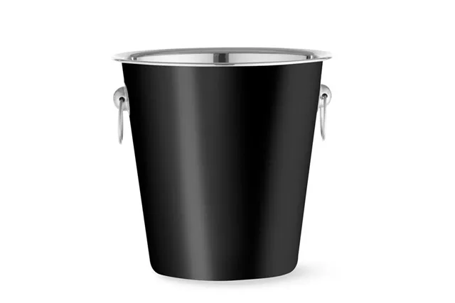 Wiadro do szampana, BarUp, 3,3L, czarny, ⌀220x190mm Hendi 594049 Wiadro do szampana, BarUp, 3,3L, czarny, ⌀220x190mm Hendi 594049