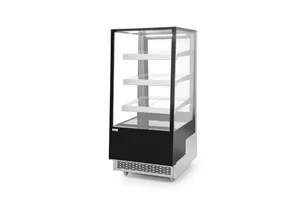 Witryna chłodnicza 3-półkowa, Arktic, 300L, 230V/480W, 650x805x1445mm Hendi 233306