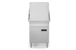Zmywarka kapturowa 50x50 UX-100B, sterowana elektronicznie, Sammic, 400V/8250W, 650x825x1525mm Hendi 1303325