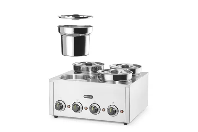 Bemar Thermosystem 4, 16L, 220-240V/800W, 506x509x298mm Hendi 201466 Bemar Thermosystem 4, 16L, 220-240V/800W, 506x509x298mm Hendi 201466