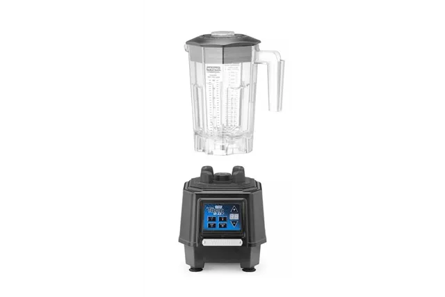 Blender barmański TORQ 2.0 ze sterowaniem elektronicznym, Waring, 1,4L, czarny, 220-240V/1500W, 194x213x450mm Hendi TBB160E Blender barmański TORQ 2.0 ze sterowaniem elektronicznym, Waring, 1,4L, czarny, 220-240V/1500W, 194x213x450mm Hendi TBB160E
