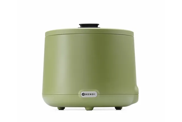 Kociołek do zupy HENDI UNIQ, 8L, zielony, 220-240V/500W, fi.365x325mm Hendi 860540 Kociołek do zupy HENDI UNIQ, 8L, zielony, 220-240V/500W, fi.365x325mm Hendi 860540