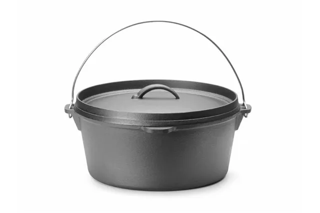 Kociołek żeliwny, czarny, fi.310x155mm Hendi 629376 Kociołek żeliwny, czarny, fi.310x155mm Hendi 629376