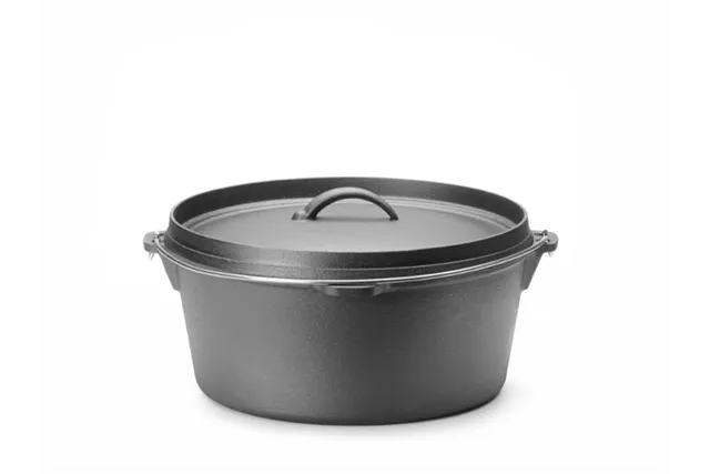 Kociołek żeliwny, czarny, fi.310x155mm Hendi 629376 Kociołek żeliwny, czarny, fi.310x155mm Hendi 629376