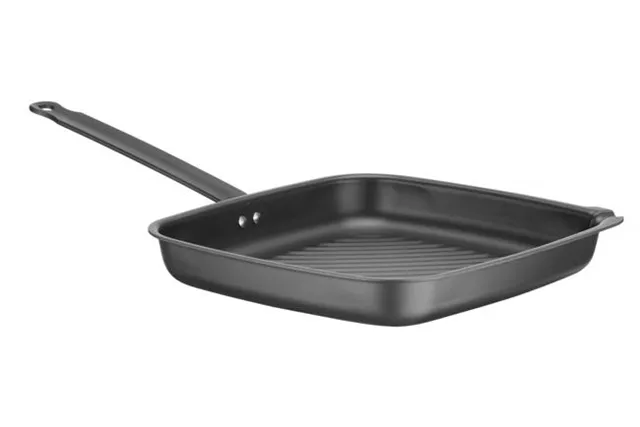 Patelnia do grillowania, kwadratowa, 480x282x80mm Hendi 627983 Patelnia do grillowania, kwadratowa, 480x282x80mm Hendi 627983