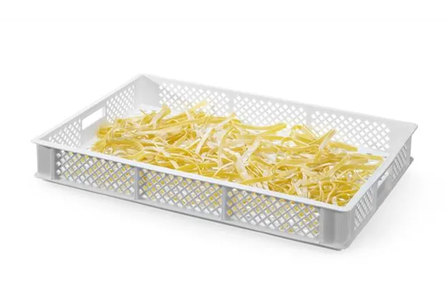 Pojemnik do suszenia świeżego makaronu, biały, 600x400x70mm Hendi 880999 Pojemnik do suszenia świeżego makaronu, biały, 600x400x70mm Hendi 880999